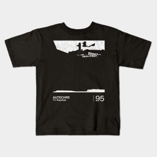 Autechre / Minimalist Graphic Artwork Design Kids T-Shirt